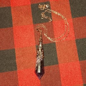 Amethyst pendant necklace 😍